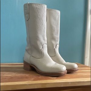 White Double H boots